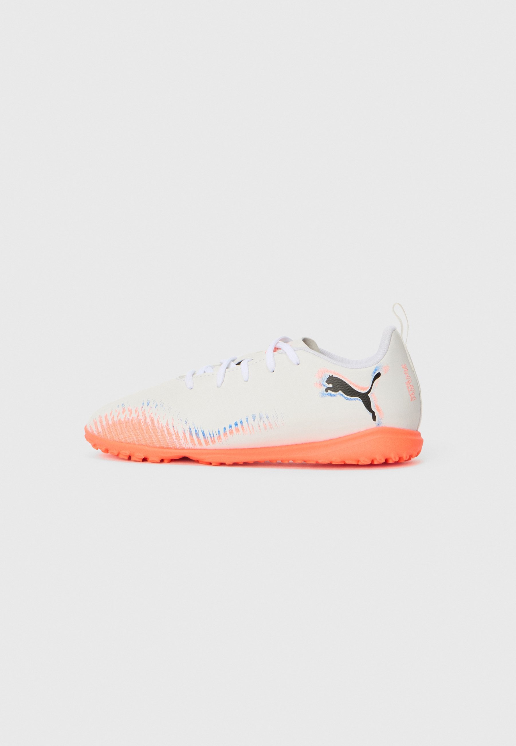 Puma FUTURE 8 UNISEX - Sisejalgpallisaapad - valge/must/helendav punane