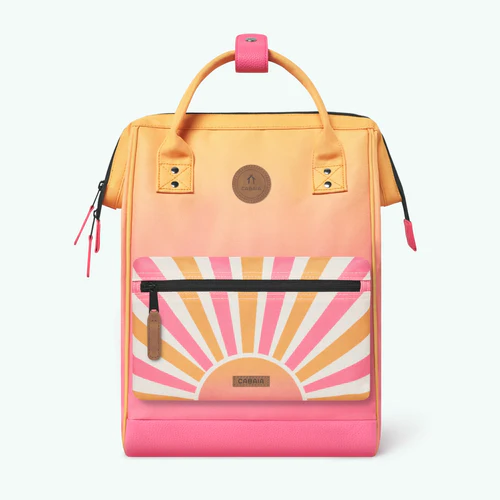 Cabaia Adventurer Medium Cabourg orangefarbener Rucksack
