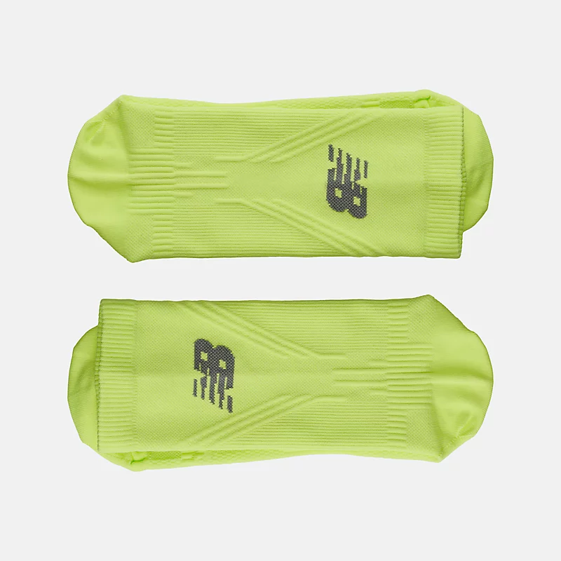Unisex Run Foundation Flat Knit Mid-Click - BLEACHED LIME GLOW z ALPHA PINK