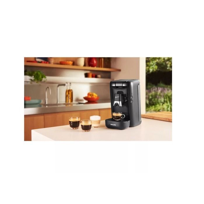 Pod coffee machine - Philips - CSA26061 - 1.2 L water tank - Black - Manufacturer's warranty