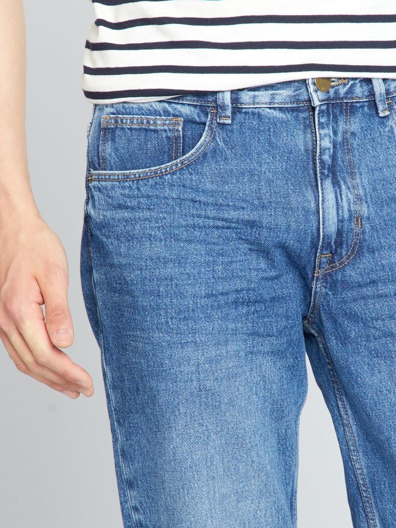 Pantalones vaqueros de pierna ancha - L32 - AZUL