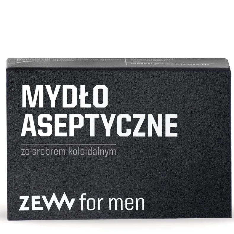 ZEW For Men ze Srebrem Kolidalnym - Mydło aseptyczne85 g