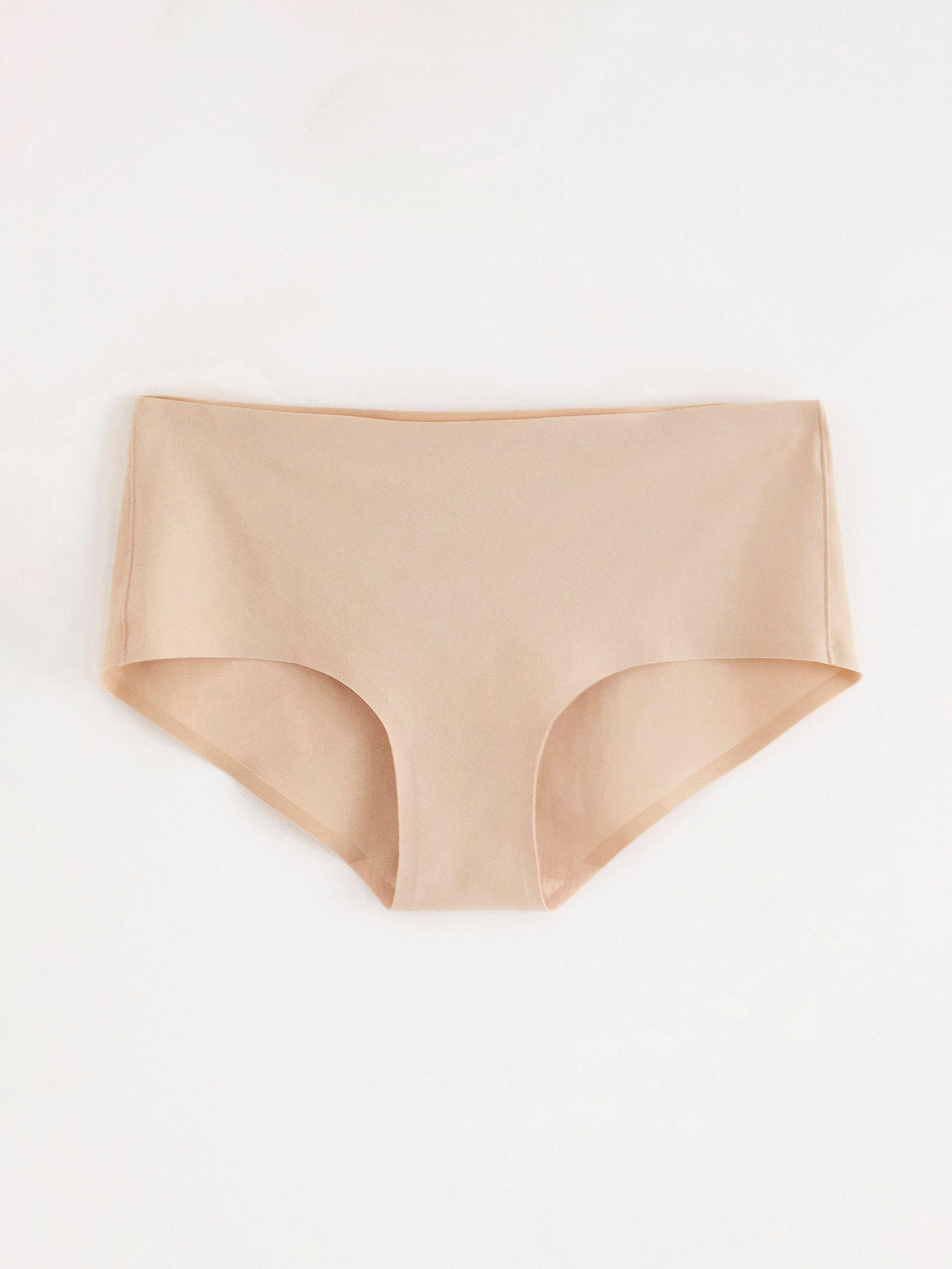 Usynlig truse med normal midje Beige