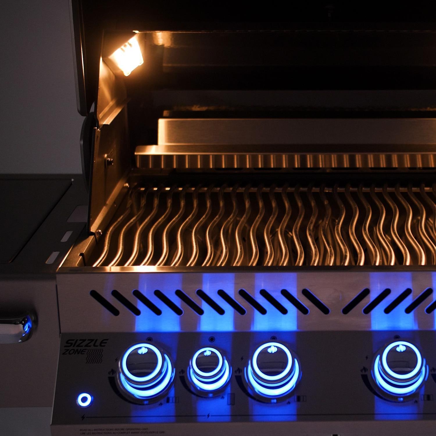 Napoleon Prestige PRO 500 Propangasgrill mit Infrarot-Heck- und Seitenbrennern und Drehspieß-Set - PRO500RSIBPSS-3