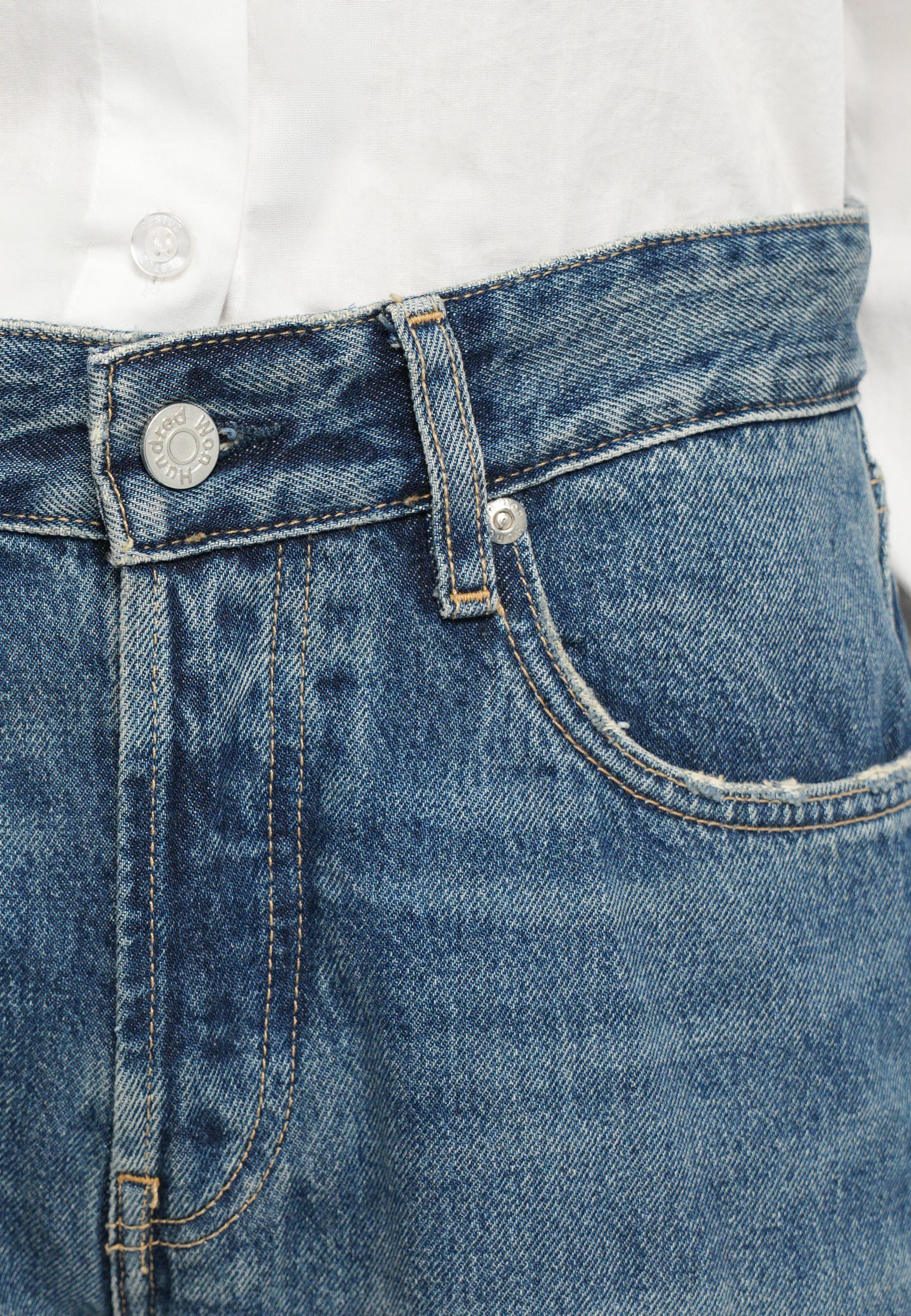 Won Hundred Relaxed fit jeans - blå denim