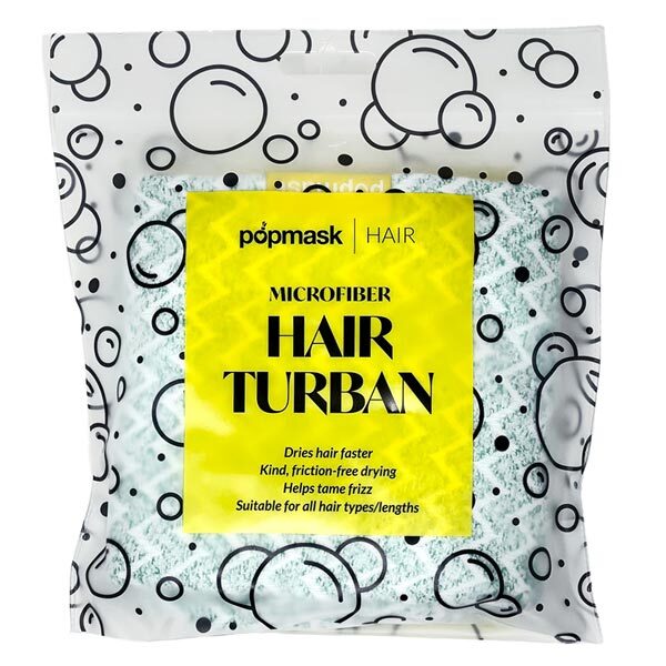 Popmask mikrovláknový vlasový turban - růžový