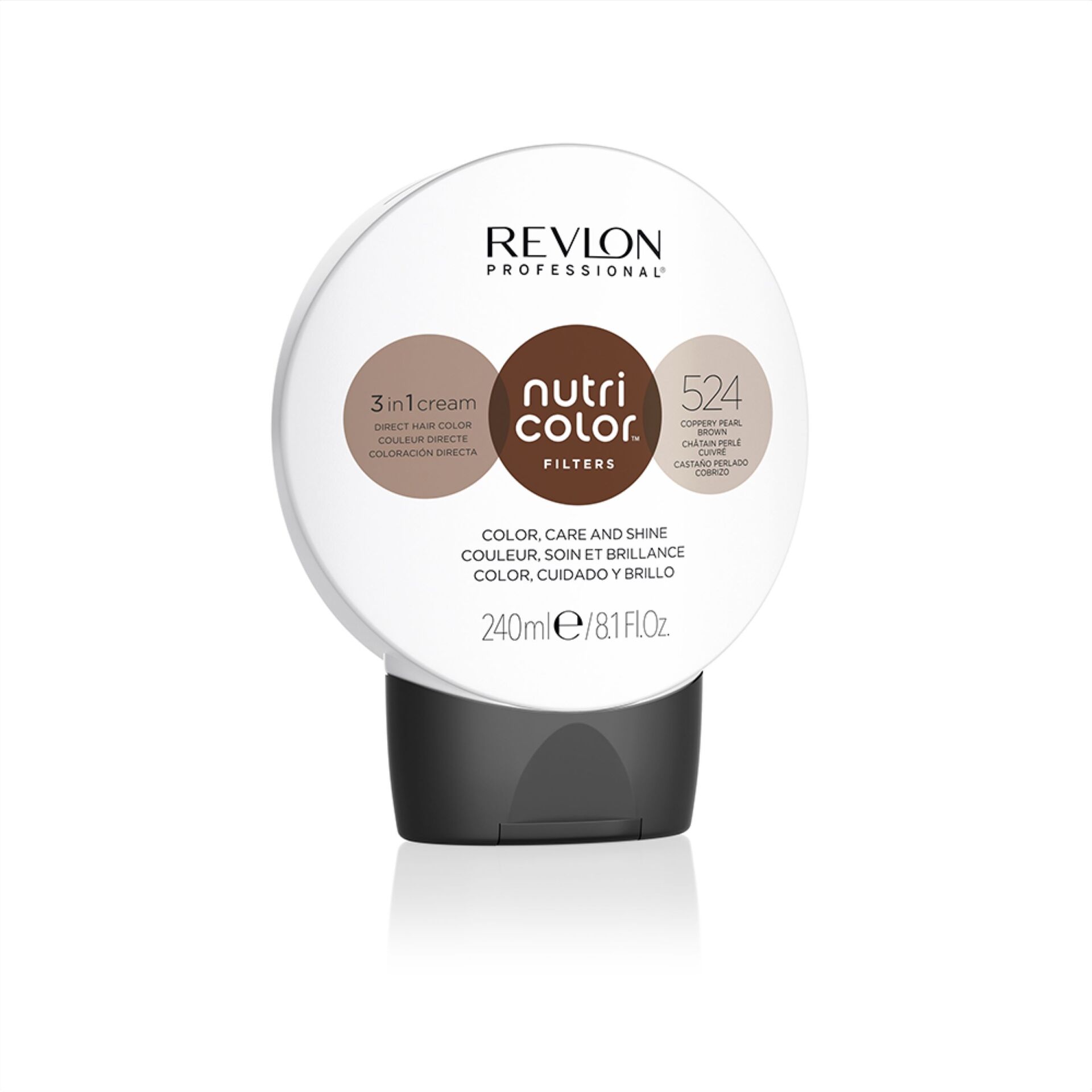 Nutri Color Filters Tonifiere 524 Maro Perlat Cupru 240 ml - Revlon Professional