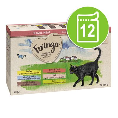 Bolsas Feringa Classic Meat Menu, 12 x 85 g
