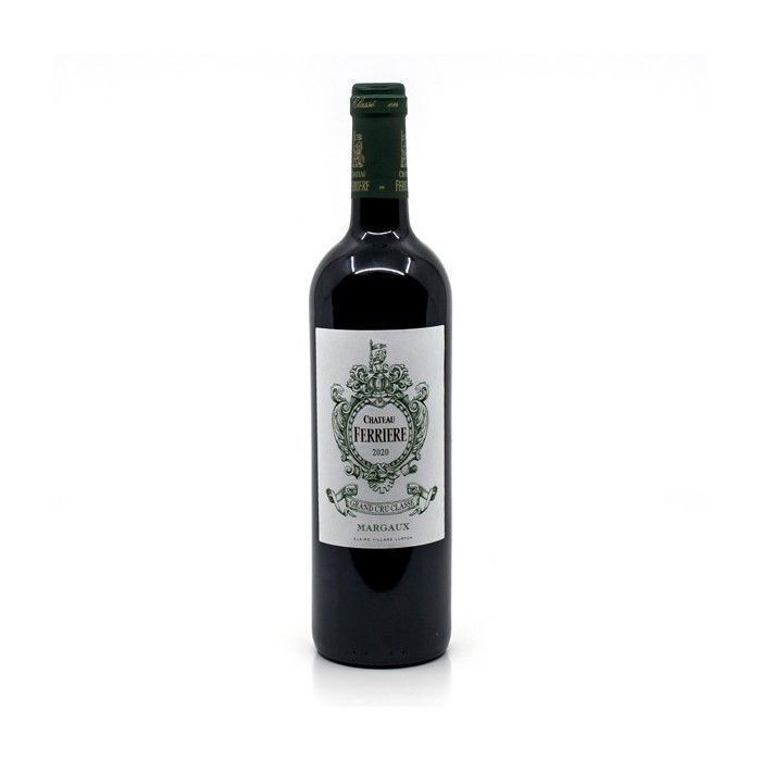 Château Ferrière AOC Margaux Grand Cru Vino Rosso Biologico 2020 75cl