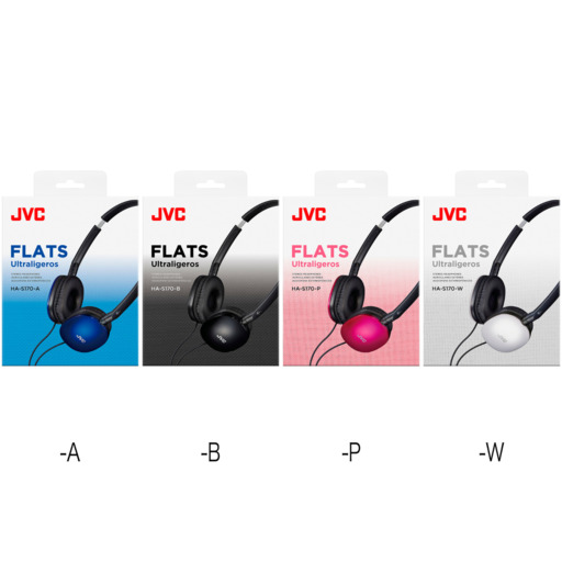  Auriculares Diadema De Cable Jvc Ha-s170-be