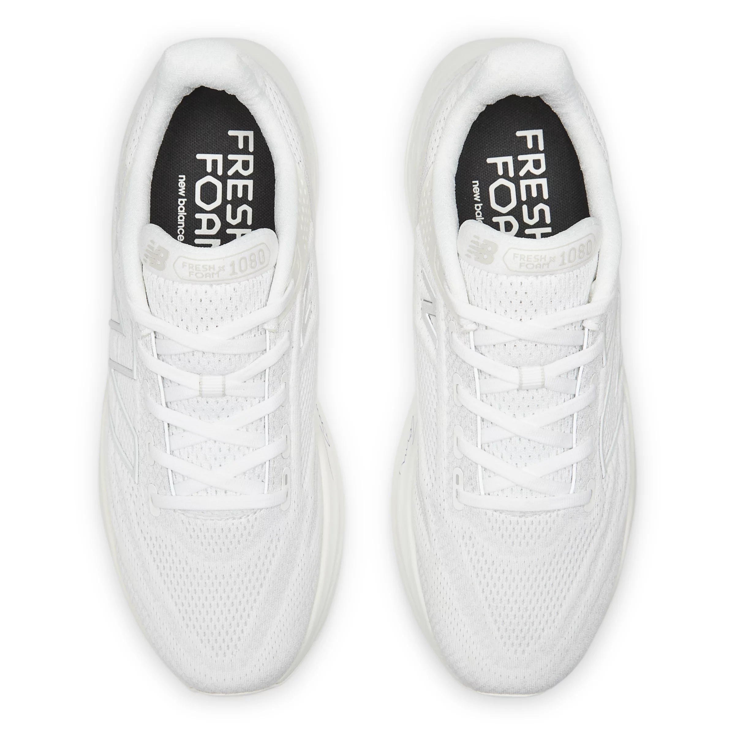 Fresh Foam X 1080v13 White con light silver metallic