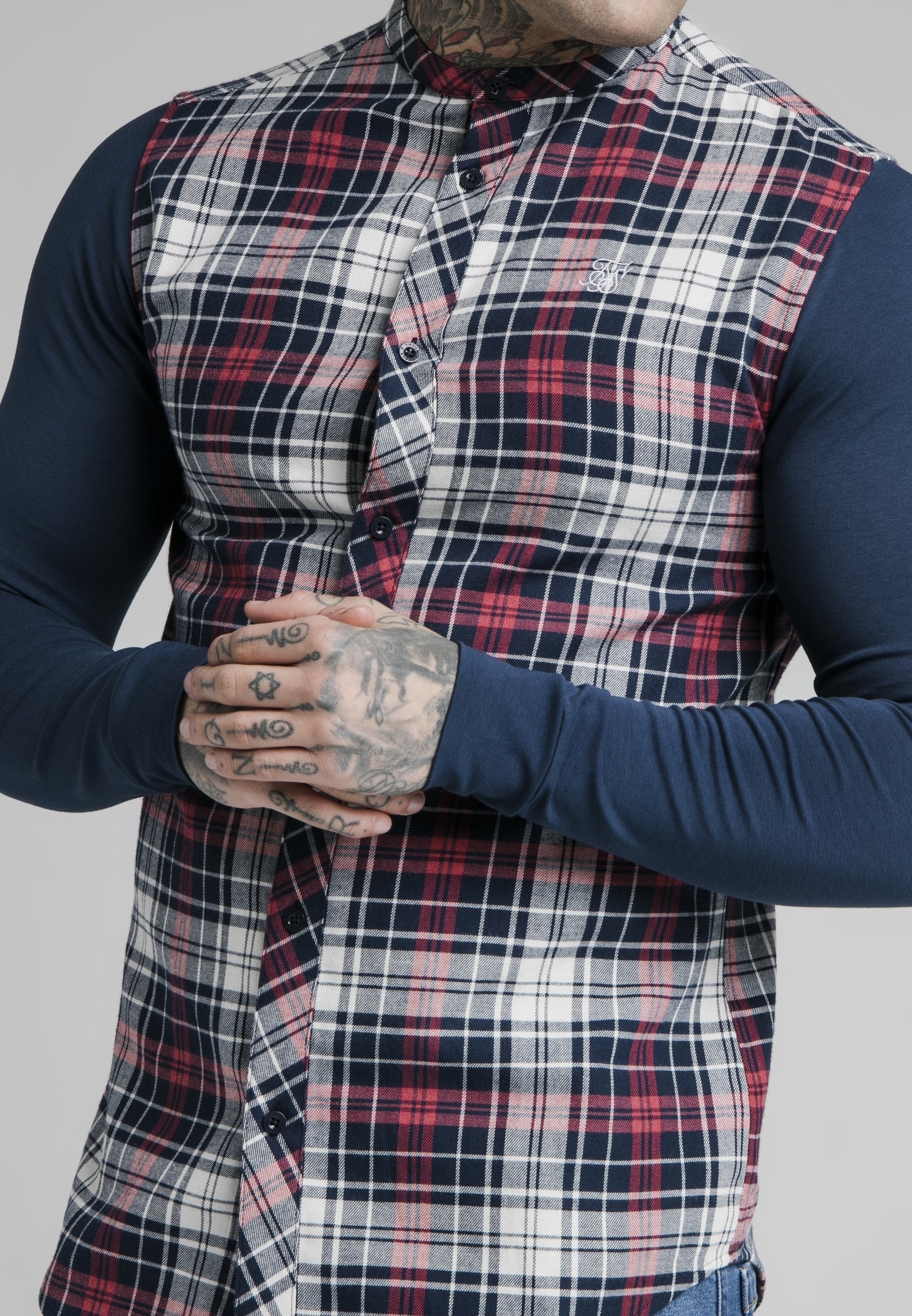 Košile SIKSILK - tmavě modrá