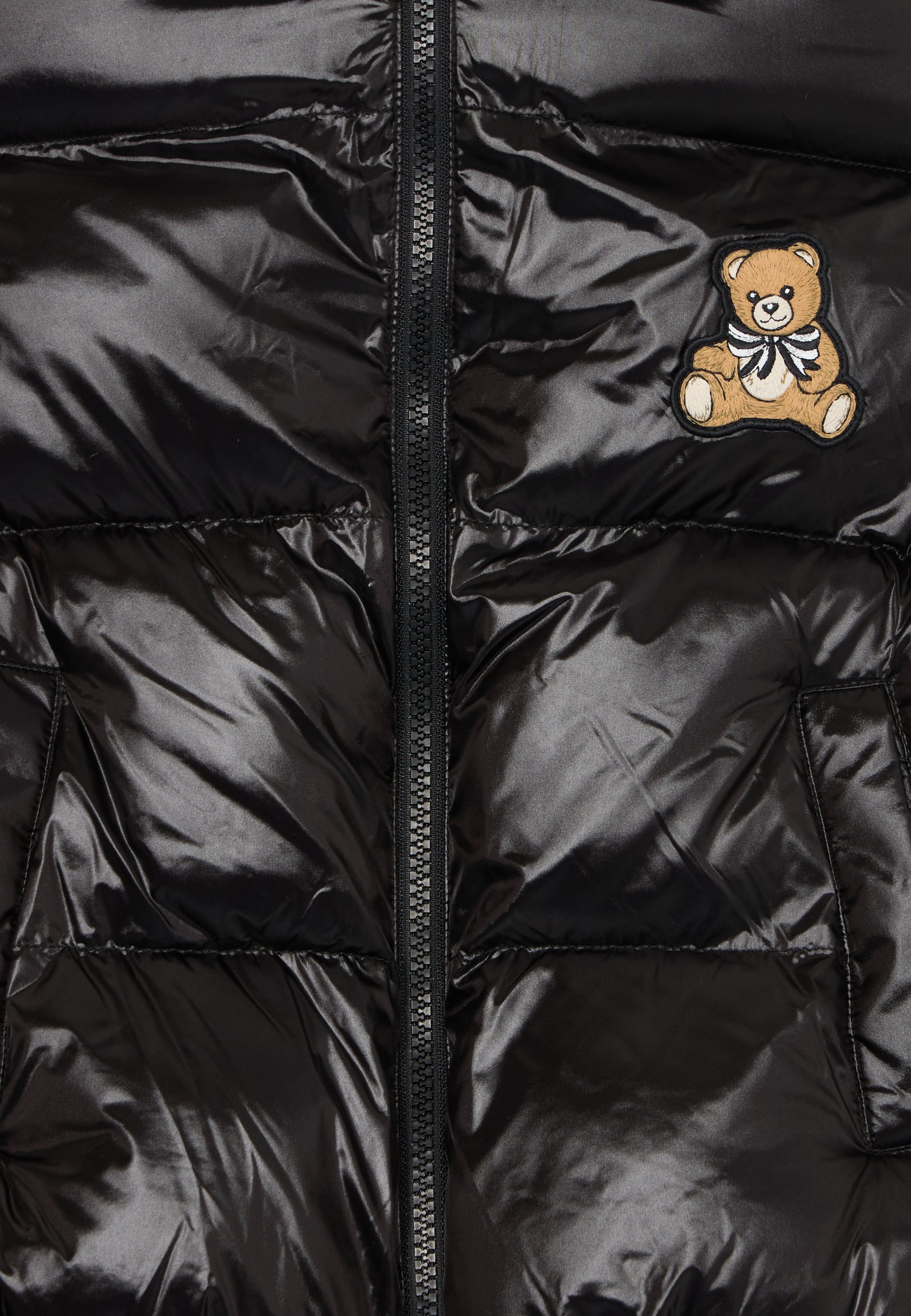 MOSCHINO GEWATTEERDE JAS - Winterjas - zwart
