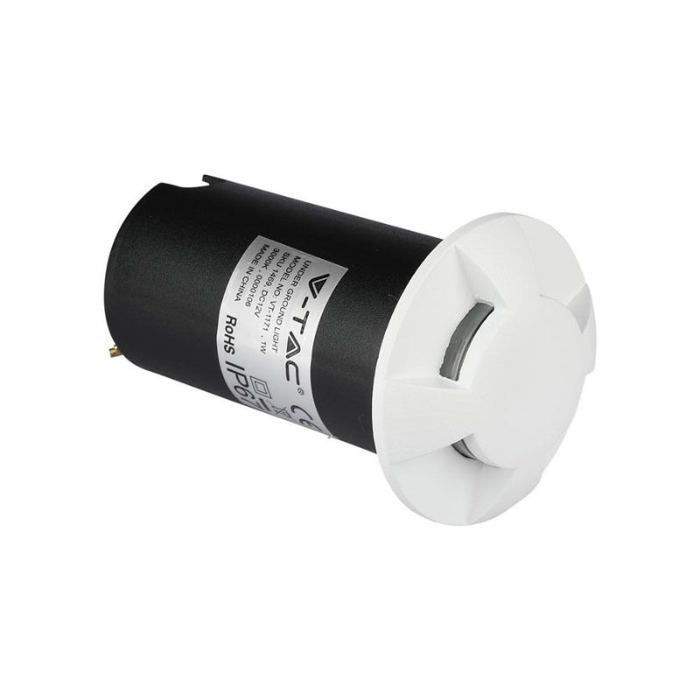 Foco LED para exteriores - SILAMP - Empotrable IP67 - 1W - 4 haces - Blanco frío 6000K
