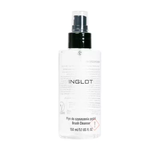 Inglot wegański płyn do czyszczenia pędzli do makijażu 150ml