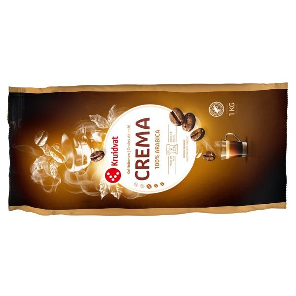 Kruidvat Crema блага зрна за еспресо<br>1000g