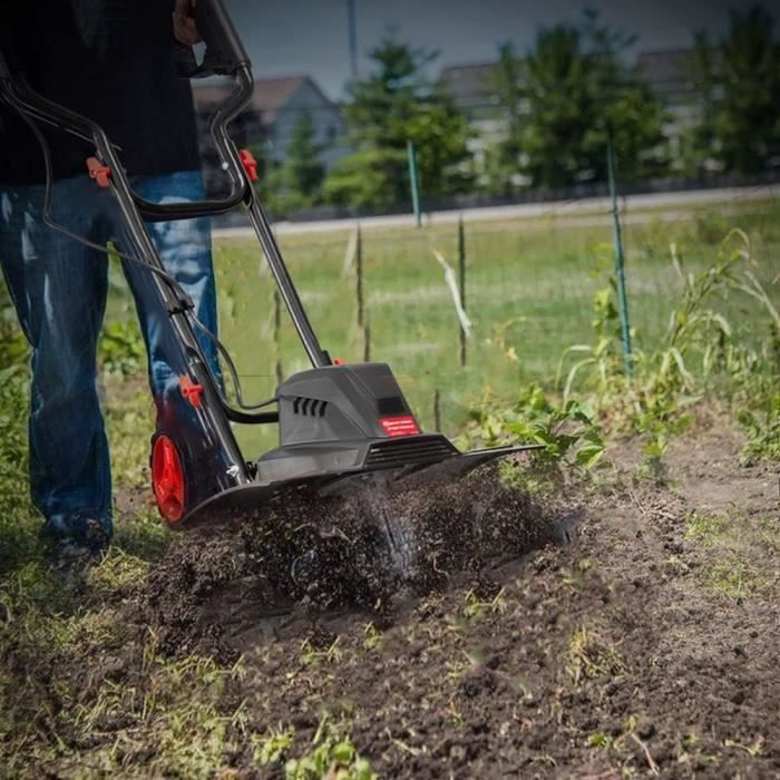 Motobineuse électrique - ELEM GARDEN - MTBE1504W45 - 1500 W - 6 fraises