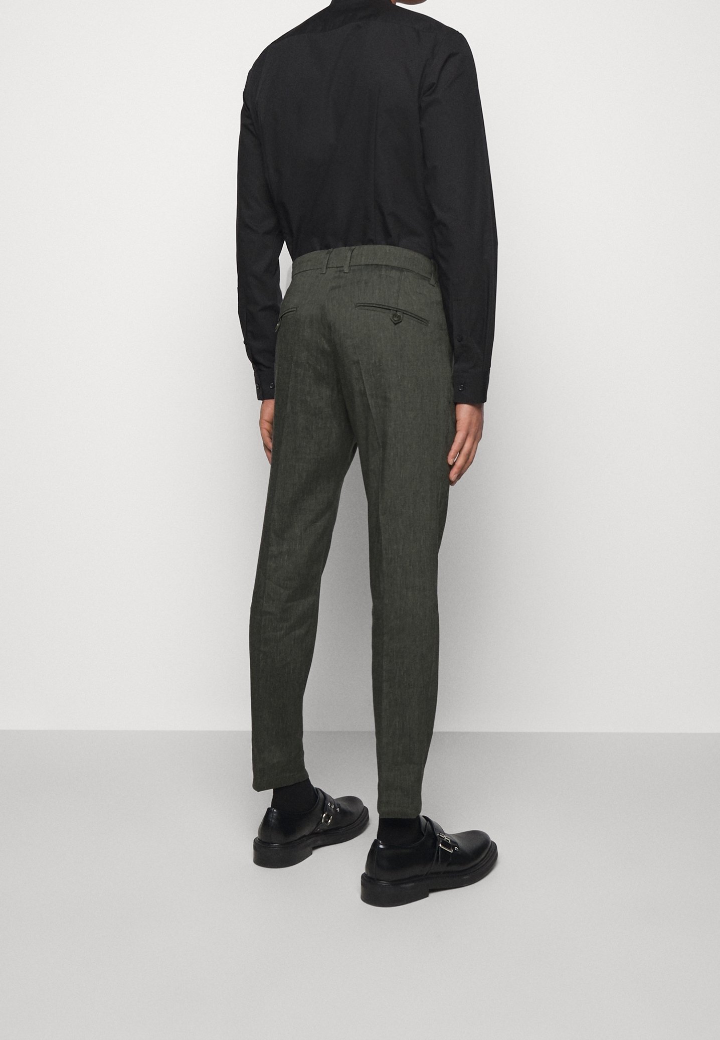 Pantaloni da completo DRYKORN - verde oliva screziato