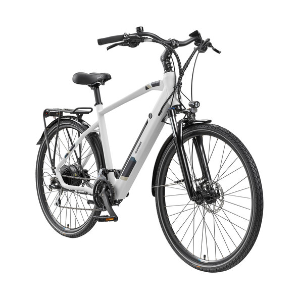 Bicicletă electrică de drumeție Expedition XC941, cretă