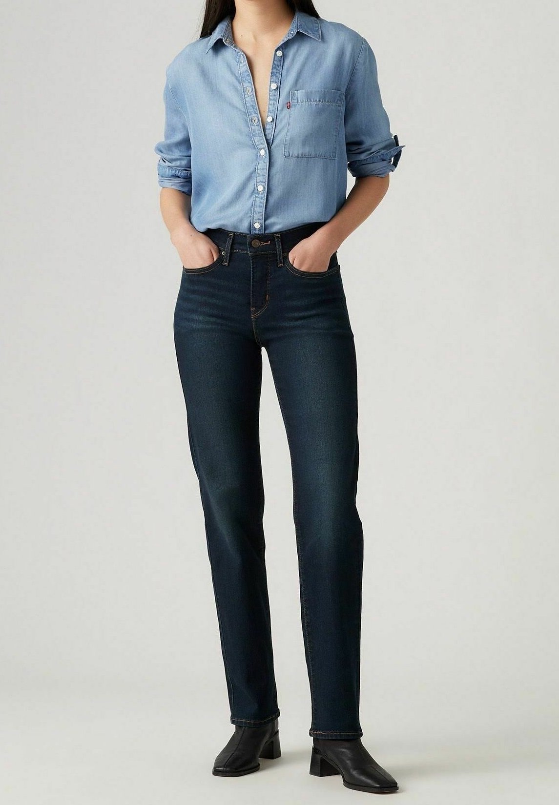 Levi's® Slim fit teksad - tumesinised