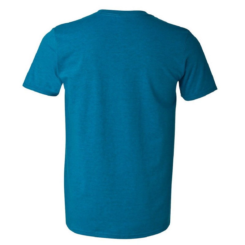  Basis blød kortærmet T-shirt 100% bomuld med tyk bomuld Gildan