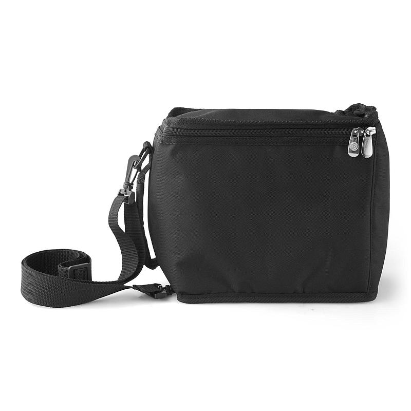 Weinkühltasche aus Pappe von Cuisine, schwarz
