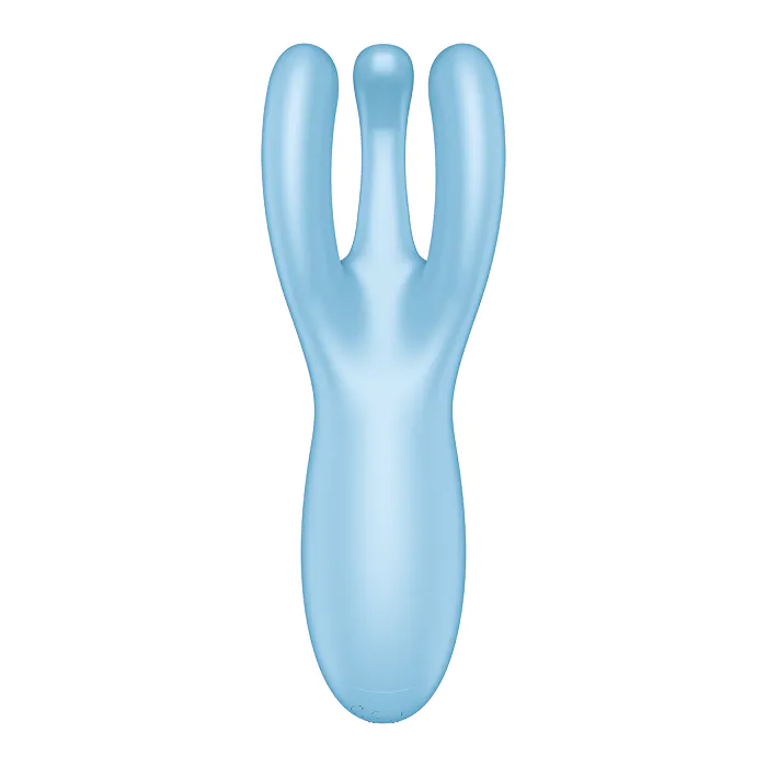 Satisfyer Masażer Threesome 4 Connect App Blue uka