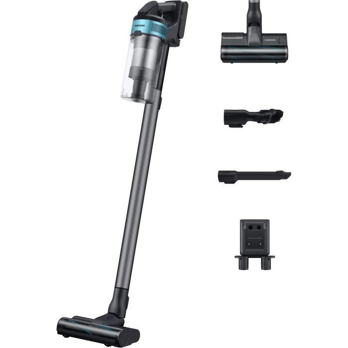 Aspiradora de mano inalámbrica SAMSUNG Jet 75E Turbo - Potencia de 200 AW - Cepillo con acción turbo