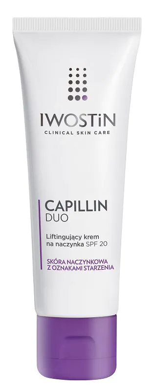 Iwostin Capillin Duo Ujędrniający krem na naczynka SPF 20