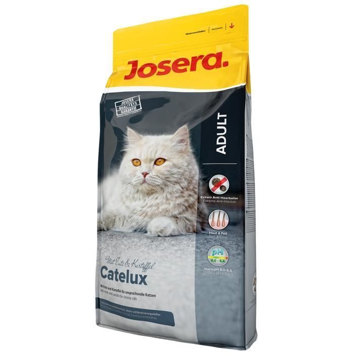 Josera 9610 croquette pour chat Adultes Canard, Pomme de terre, Volaille 10 kg