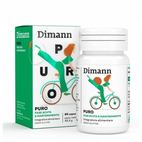 DIMANN Dimann Puro 80 capsules tegen blaasontsteking