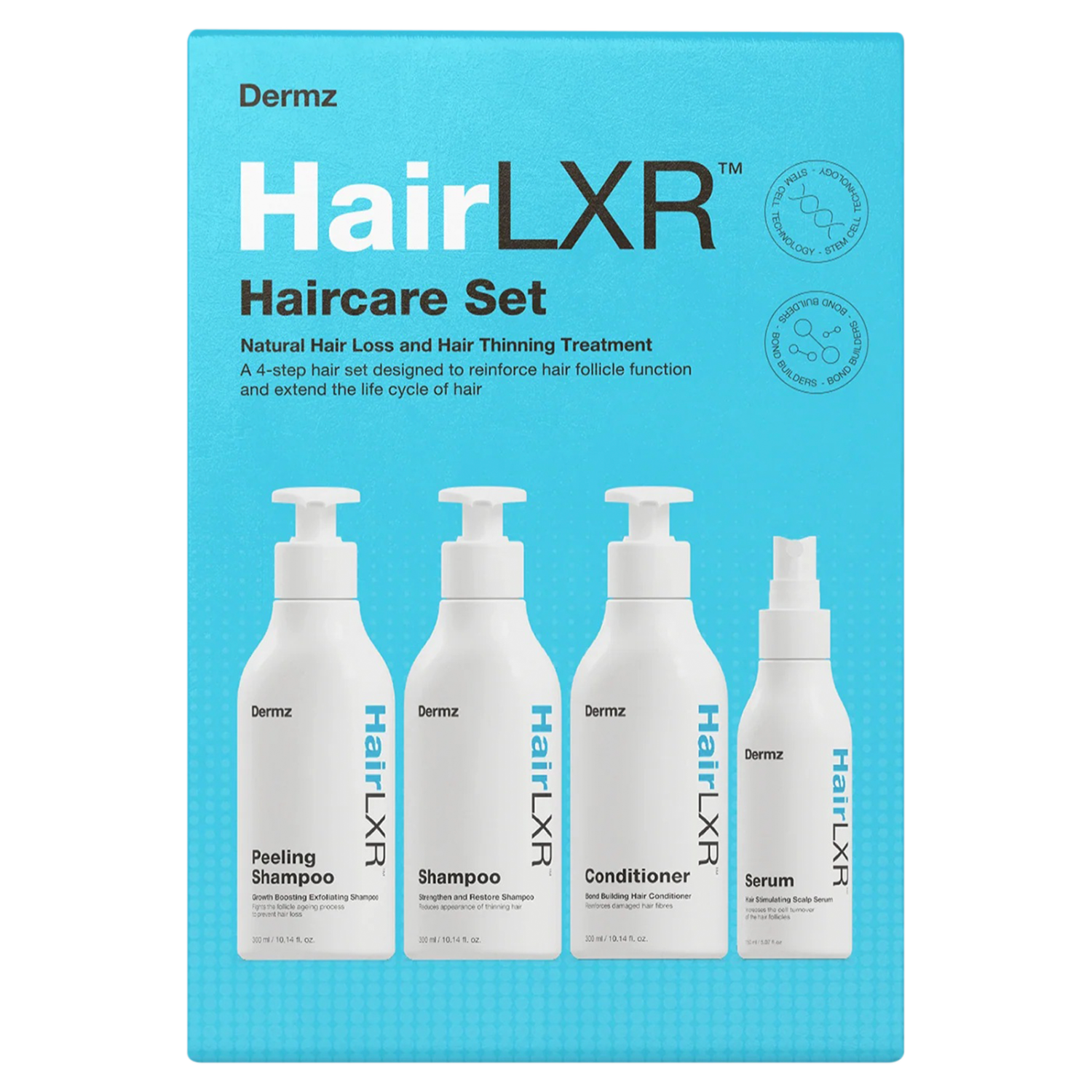 Set de cuidado capilar Dermz HairLXR