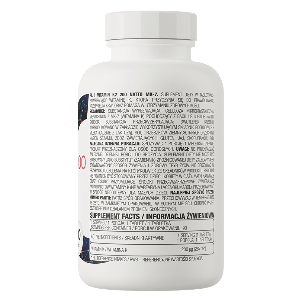 OstroVit Vitamin K2 200 Natto MK-7