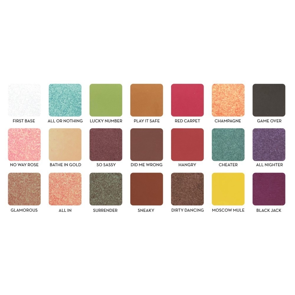 Rude Cosmetics Palette de fards à paupières cocktail