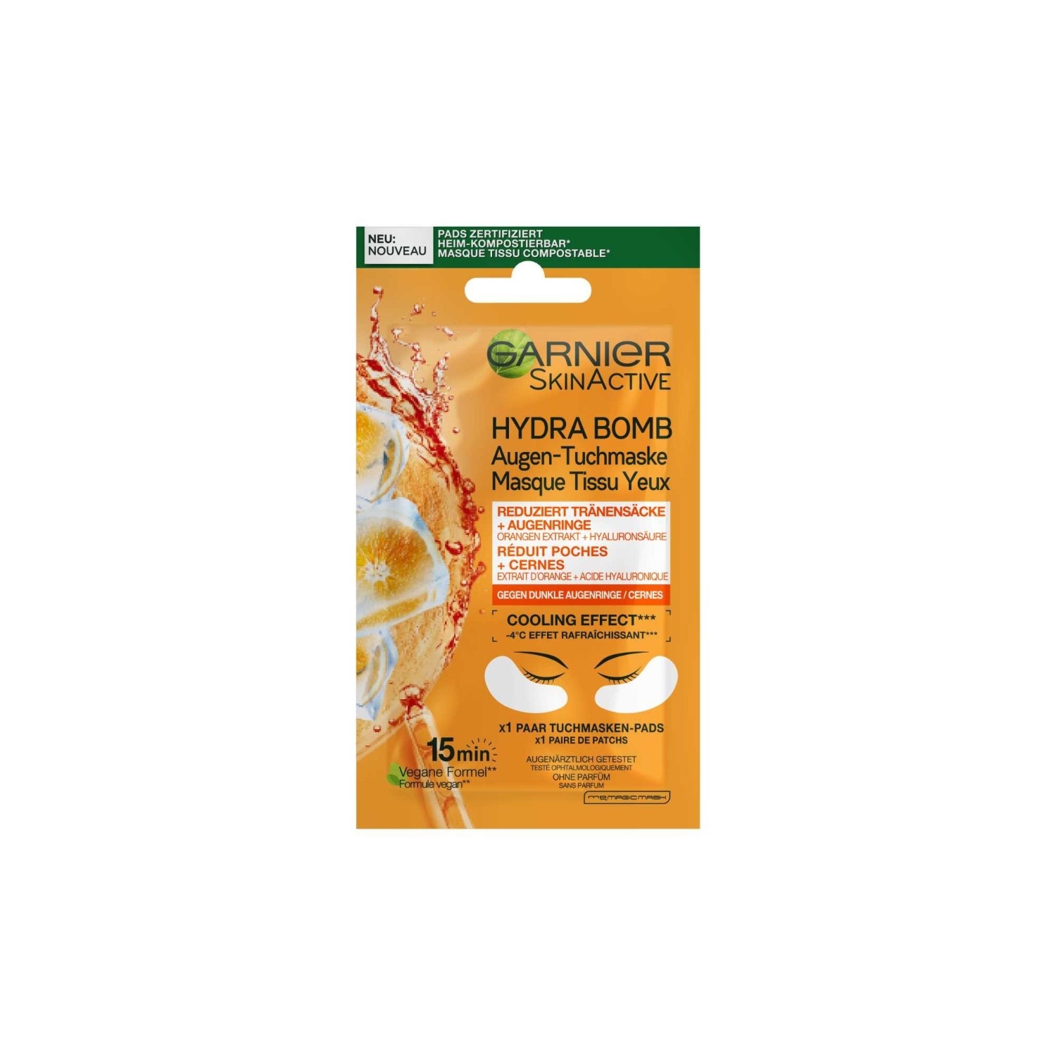 Garnier Collection 7 Masques Tissus Soin Visage & Yeux