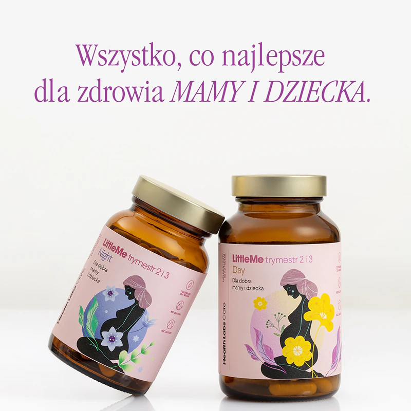 Health Labs Care LittleMe voedingssupplementcapsules voor het 2e en 3e trimester van de zwangerschap.