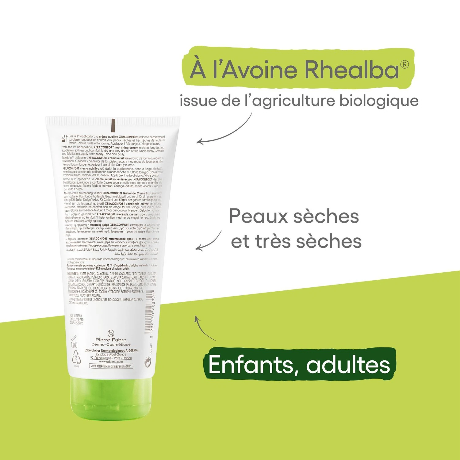 A-DERMA Crème nutritive anti-dessèchement