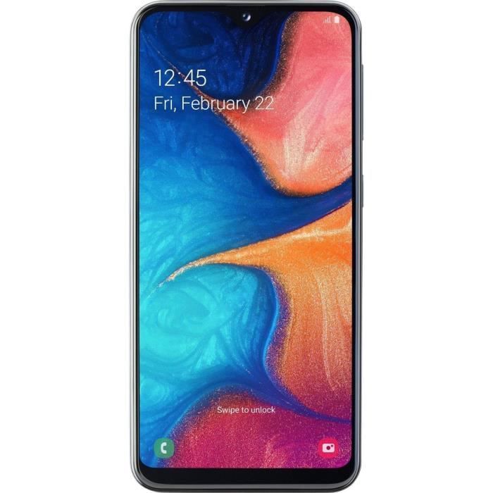 SAMSUNG Galaxy A20e 32 GB Schwarz – Dual-SIM – Generalüberholt – Hervorragender Zustand
