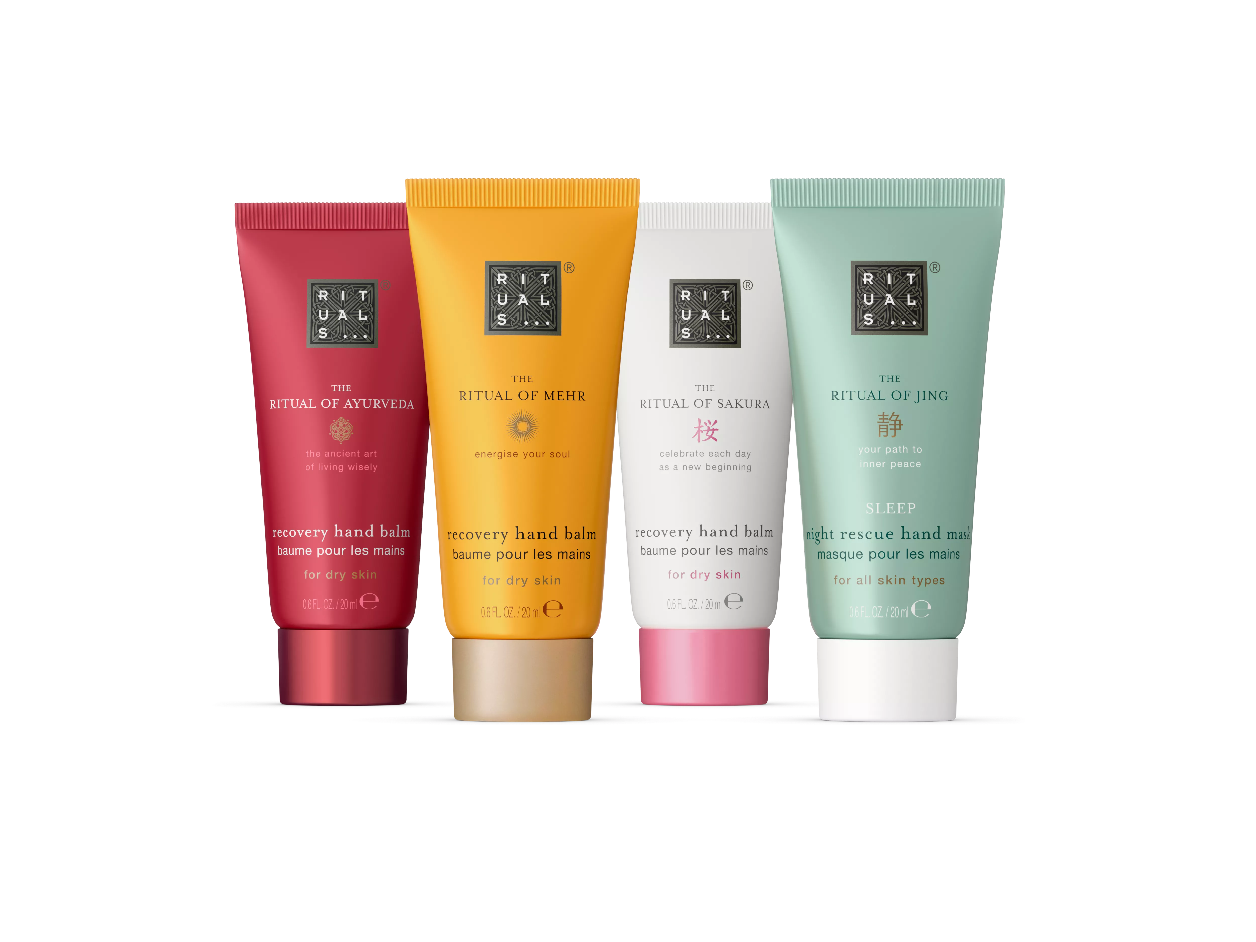Ensemble de soins des mains