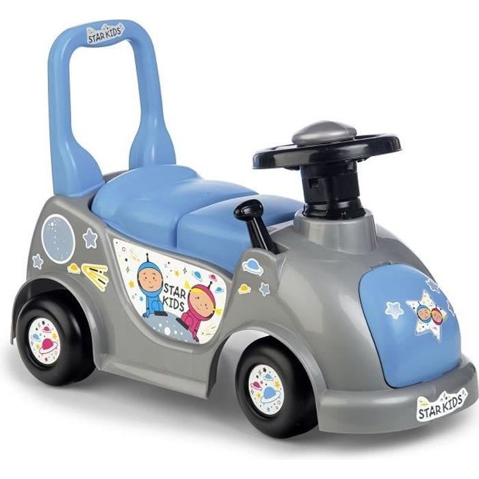 CHICOS Starkids Blauw Loopauto - Voor baby's van 10 maanden tot 3 jaar - Duurzaam en stevig plastic
