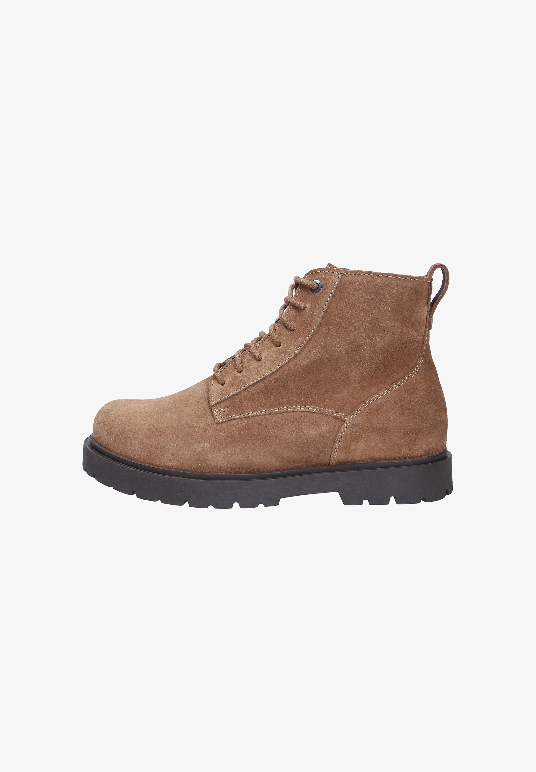 Birkenstock HIGHWOOD LACE MID LEVE DARK TEAN - REGULAR - Enkellaarsjes met vetersluiting - donkergrijs
