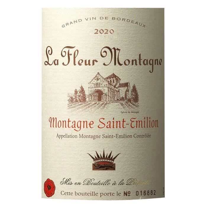 Magnum Fleur Montagne 2020 Montagne Saint-Emilion - Vino Tinto Burdeos
