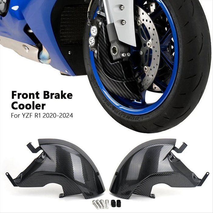Kit de refrigeración de frenos con conducto de aire para motocicleta YZF R1 YZF-R1 Yzf R1 2020-2024