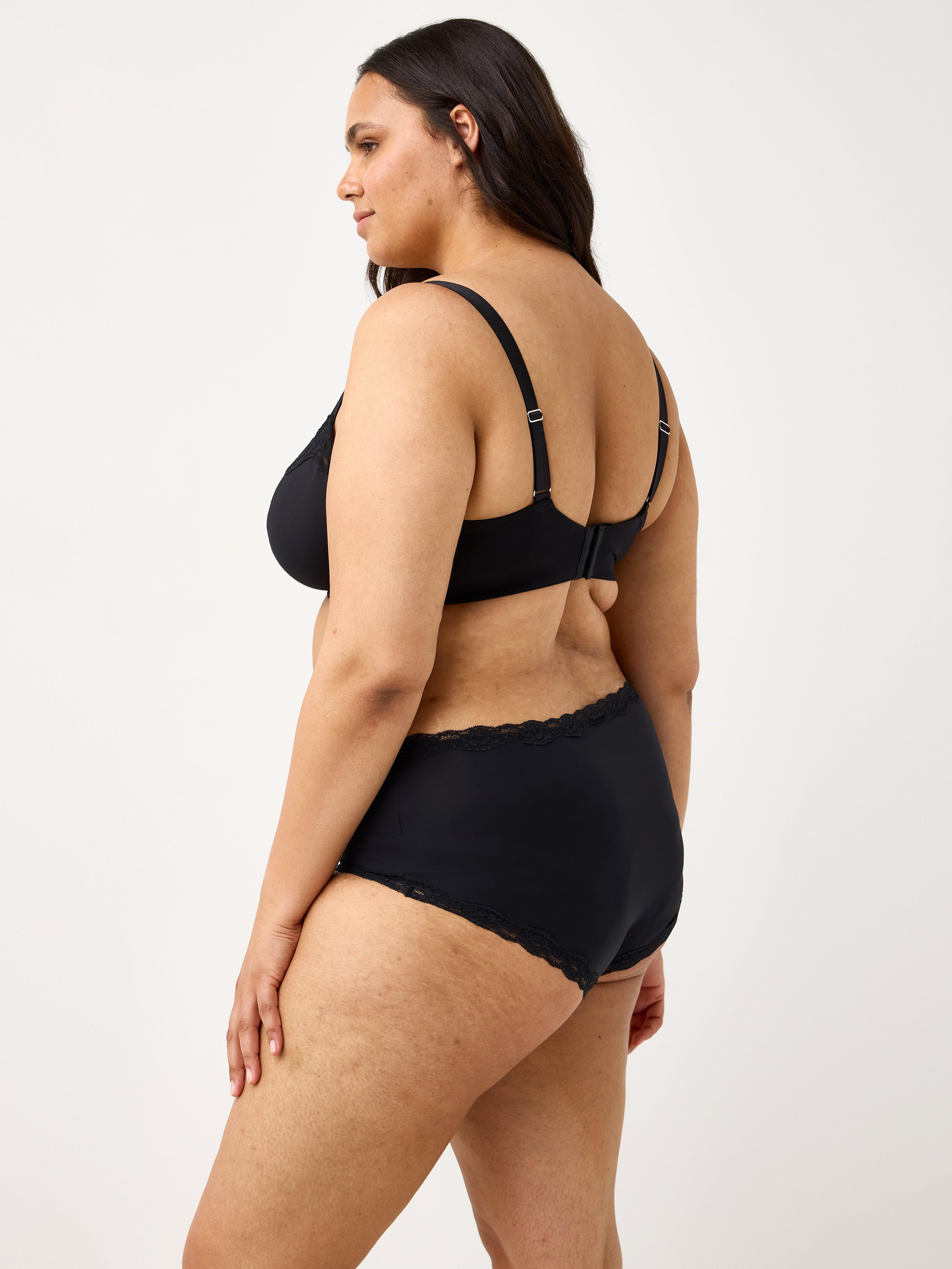 Aster ovadderad bh Black