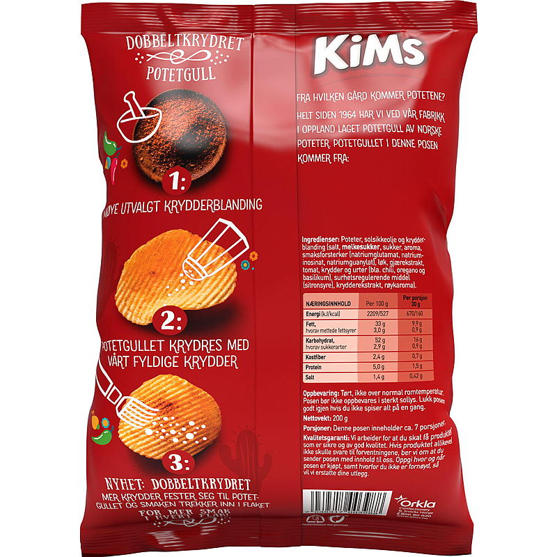 Kim's Kim's 200 g mexicansk Fiesta