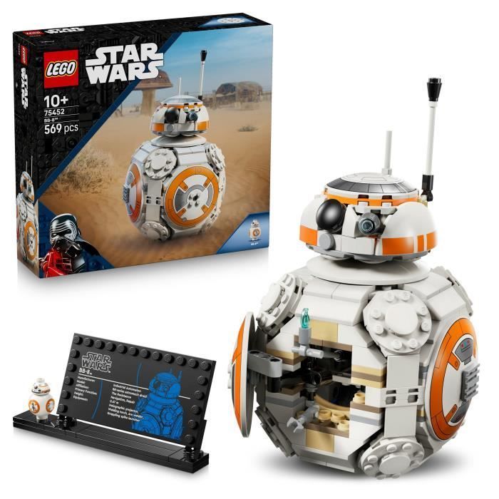 LEGO Star Wars 75452 BB-8 Droide Astromecánico - Set de construcción para niños y niñas de 10 años en adelante