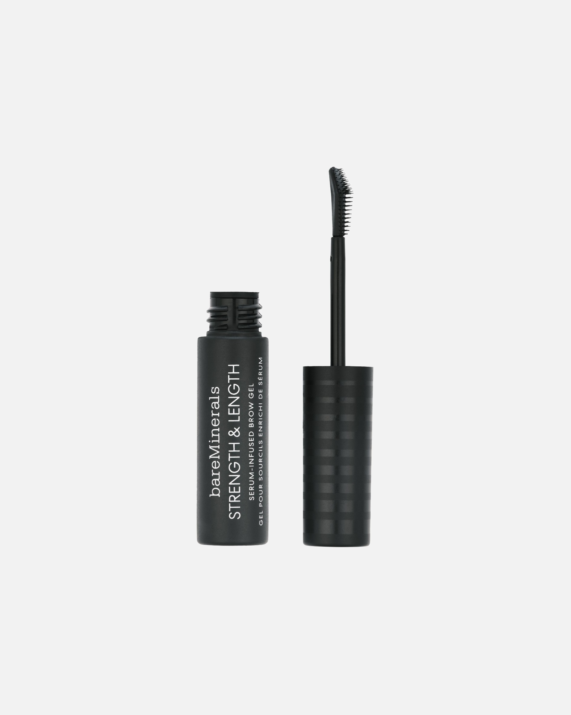 Gél na obočie bareMinerals – Sila a dĺžka – Gél na obočie obohatený sérom – 5 ml