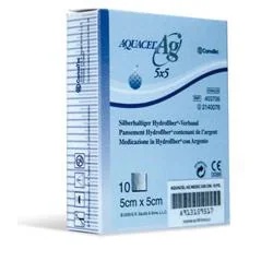 AQUACEL Aquacel Ag Medic 5X5Cm 10 piezas