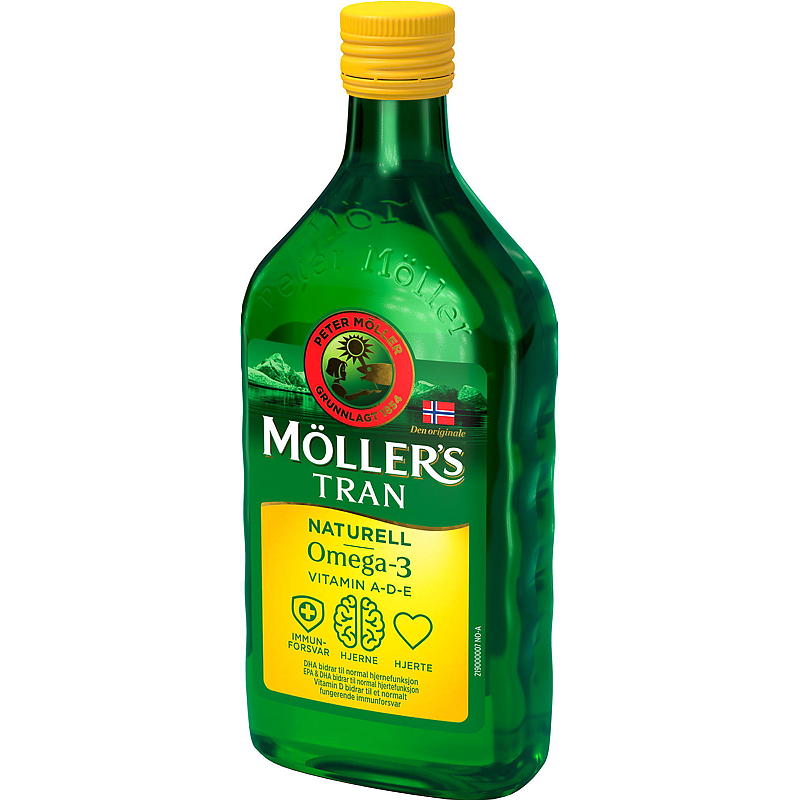 Möller's Möller's Torskelevertran 500 ml Naturlig