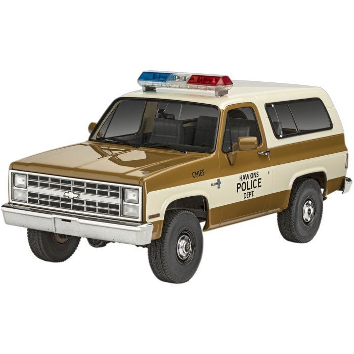 Model car - REVELL - Model Set - Stranger Things - Chevrolet K5 Blazer - With glue, paints and accessories